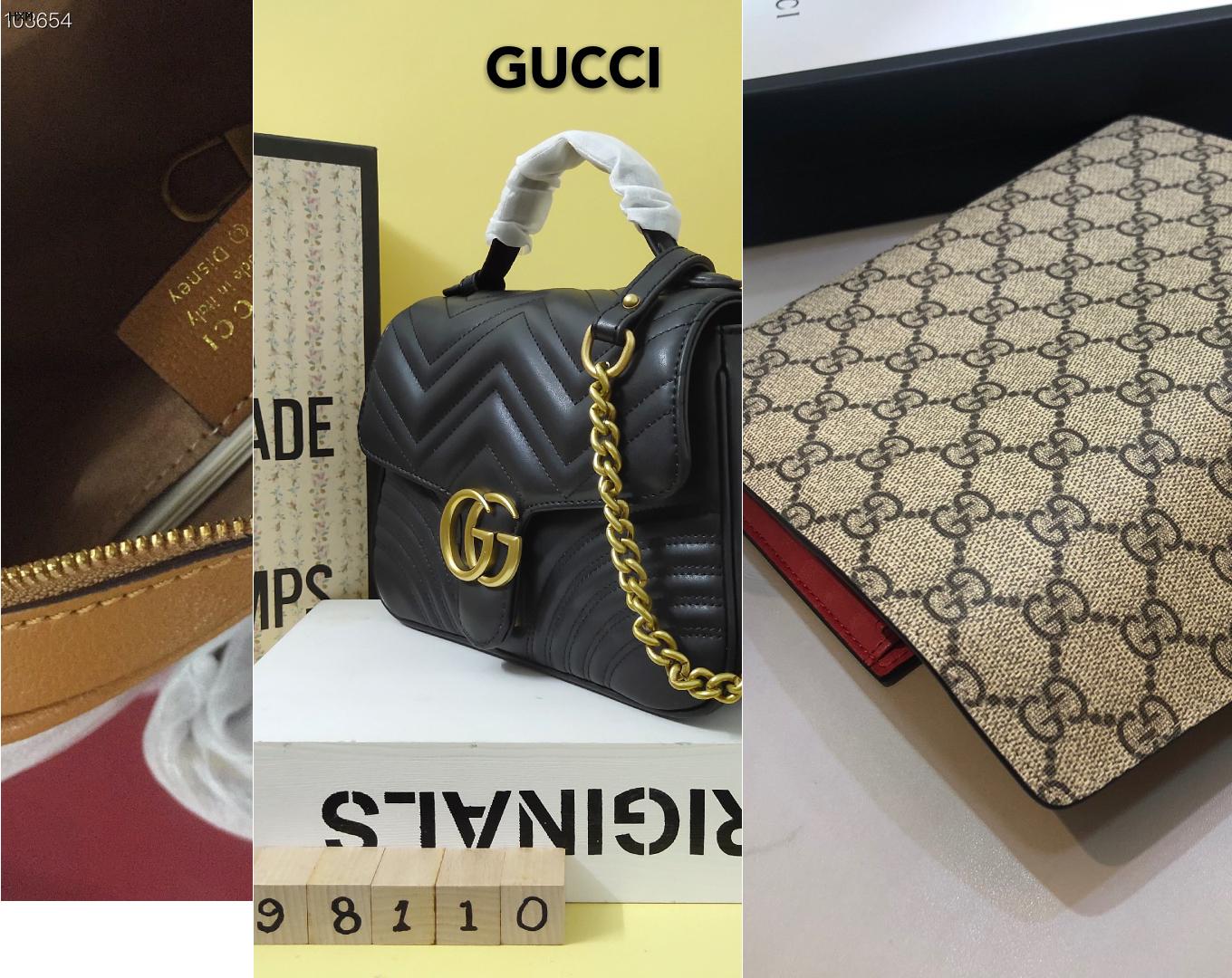 gucci basket brodée ace