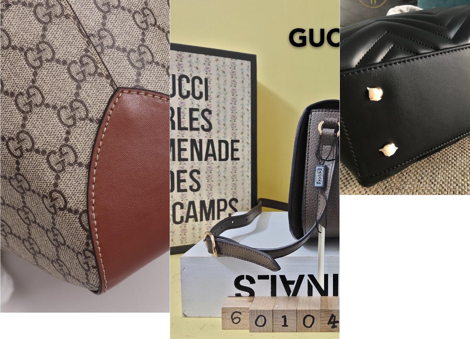 sac a dos gucci homme noir